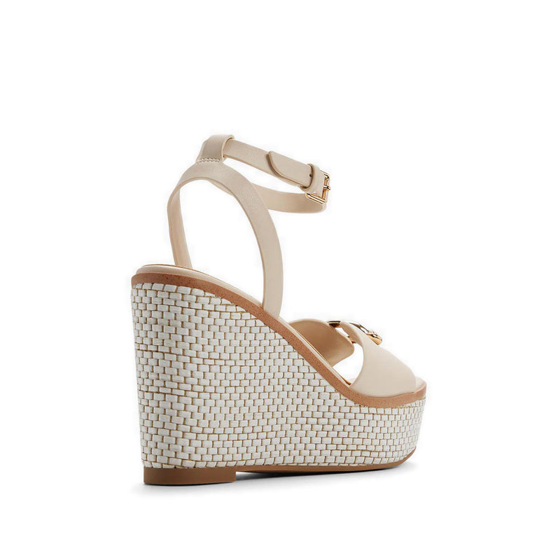Carrabririel Women's Wedge Sandals - Other White
