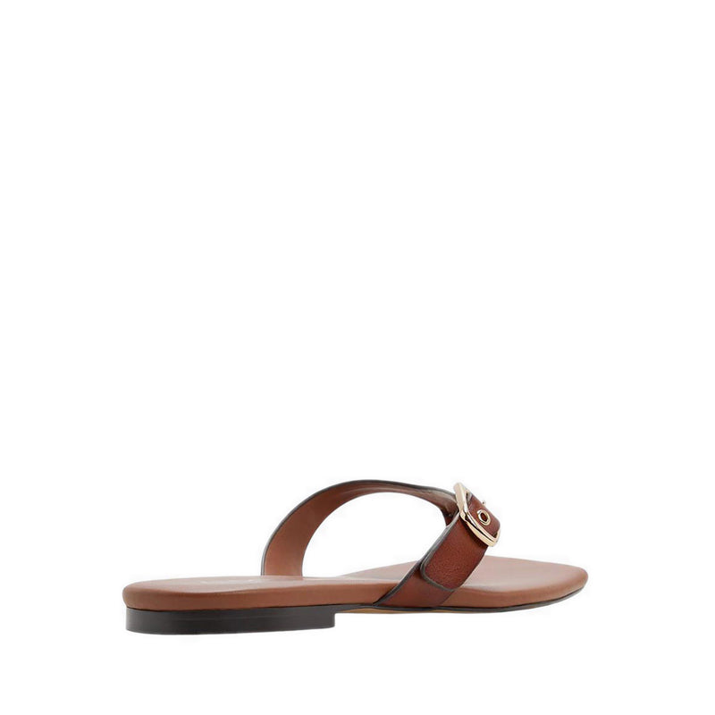 Aldo Leonnia Women's Flat Sandals - Medium Brown