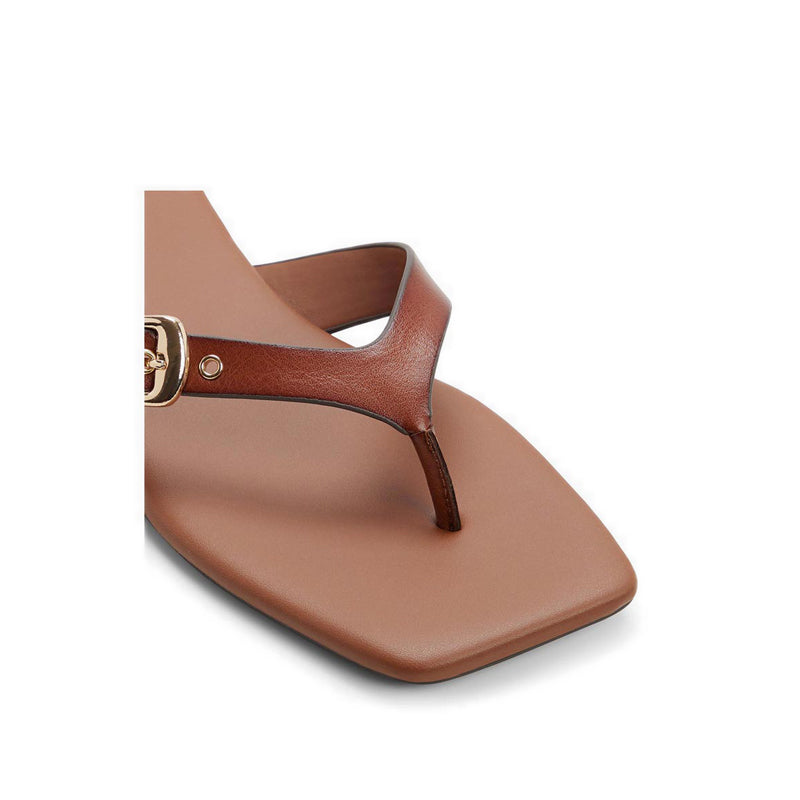 Aldo Leonnia Women's Flat Sandals - Medium Brown