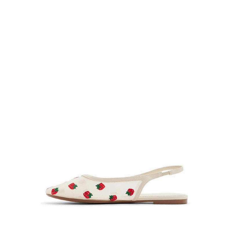 Aldo Droplet Women's Slip On Flats - Cream Multi