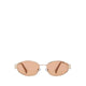 Miiaa Women's Sunglasses - Light Brown