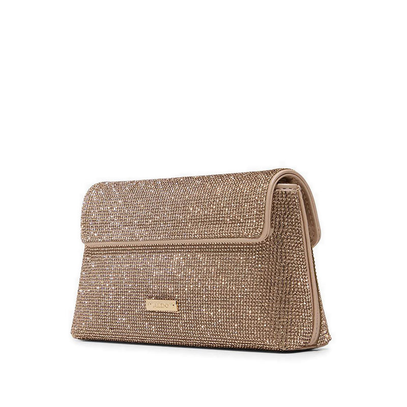 Aldo Blingita Women's Clutch - Tan