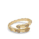 Coiluxe Women's Bracelets - Gold/Clear Multi