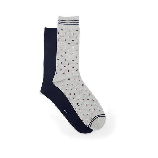 Aldo Leonitis Men's Socks - Light Grey