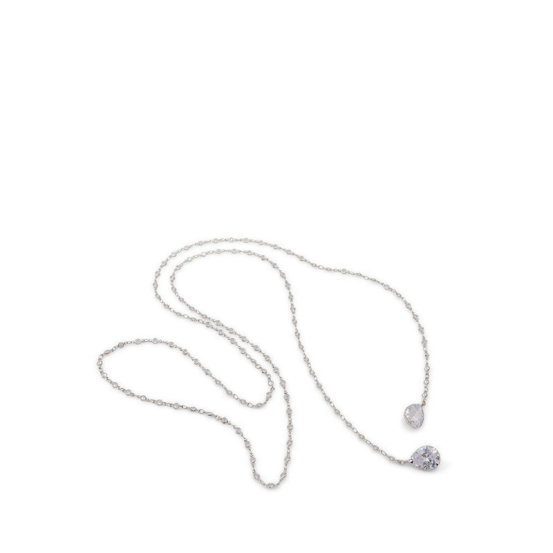 Aldo Adorea Women's Necklaces - Silver/Clear Multi