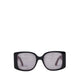 Valerie-B Women Sunglasses Black Stripes