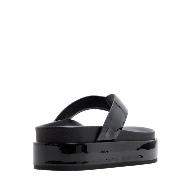 Mist Women's Footbed Sandals - Black