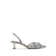 Delicat Women's Heeled Shoes - Open Navy