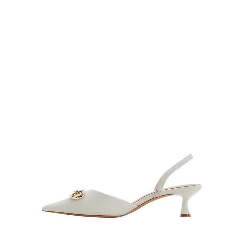 Delicat Women's Heeled Shoes - White/Bone
