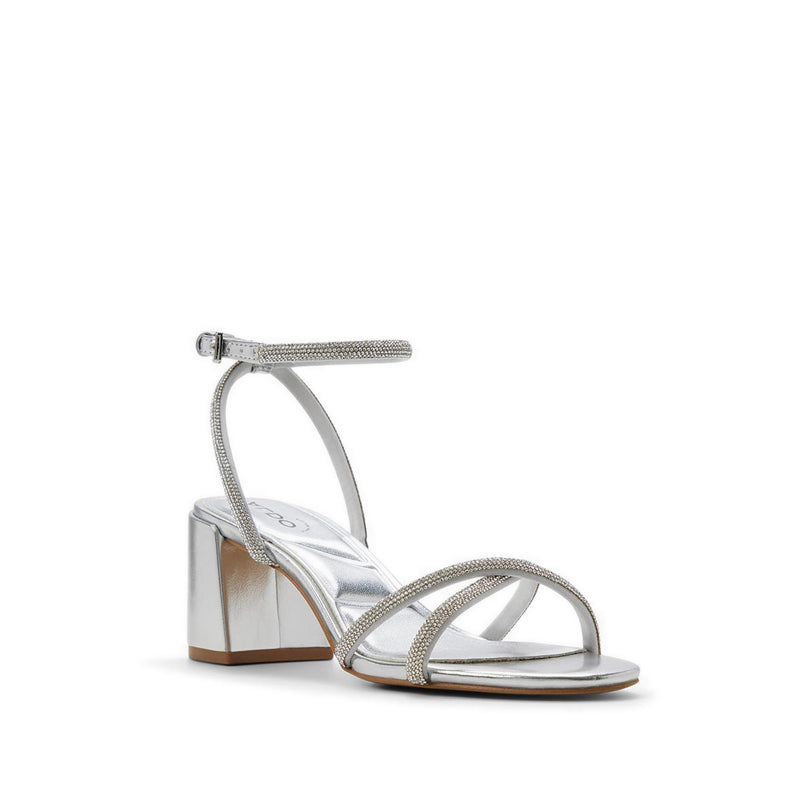Aldo Boucliette Women's Heeled Sandals - Silver