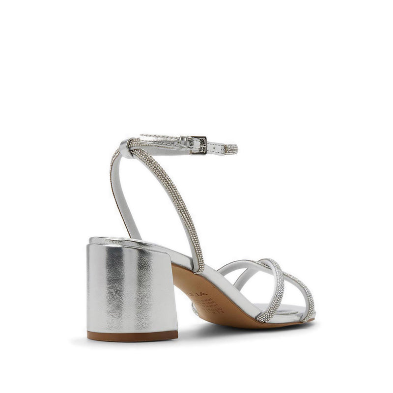 Aldo Boucliette Women's Heeled Sandals - Silver