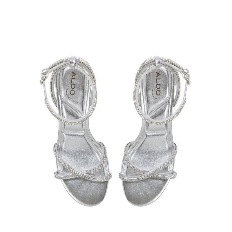 Aldo Boucliette Women's Heeled Sandals - Silver