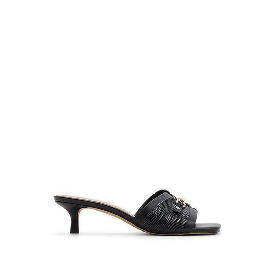 Annamassi Women's Heeled Sandals - Black