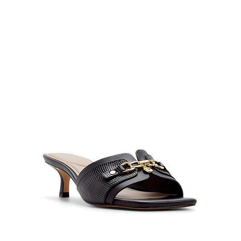 Annamassi Women's Heeled Sandals - Black