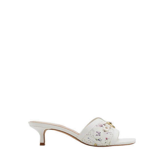 Annamassi Women's Heeled Sandals - White/Blue