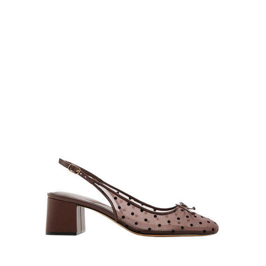 Lilyna Women's Heeled Shoes - Open Brown