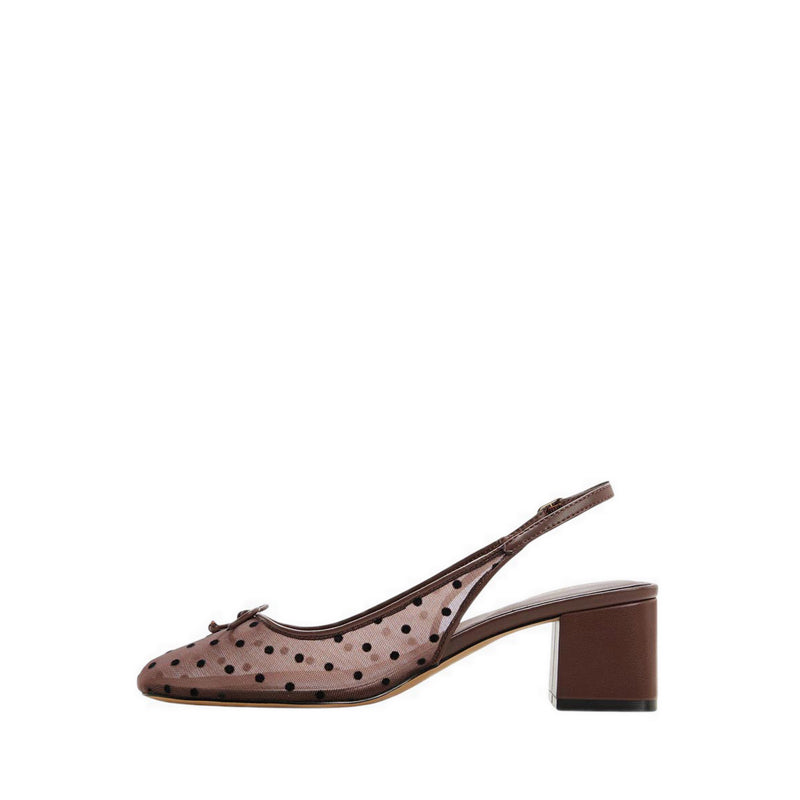 Lilyna Women's Heeled Shoes - Open Brown