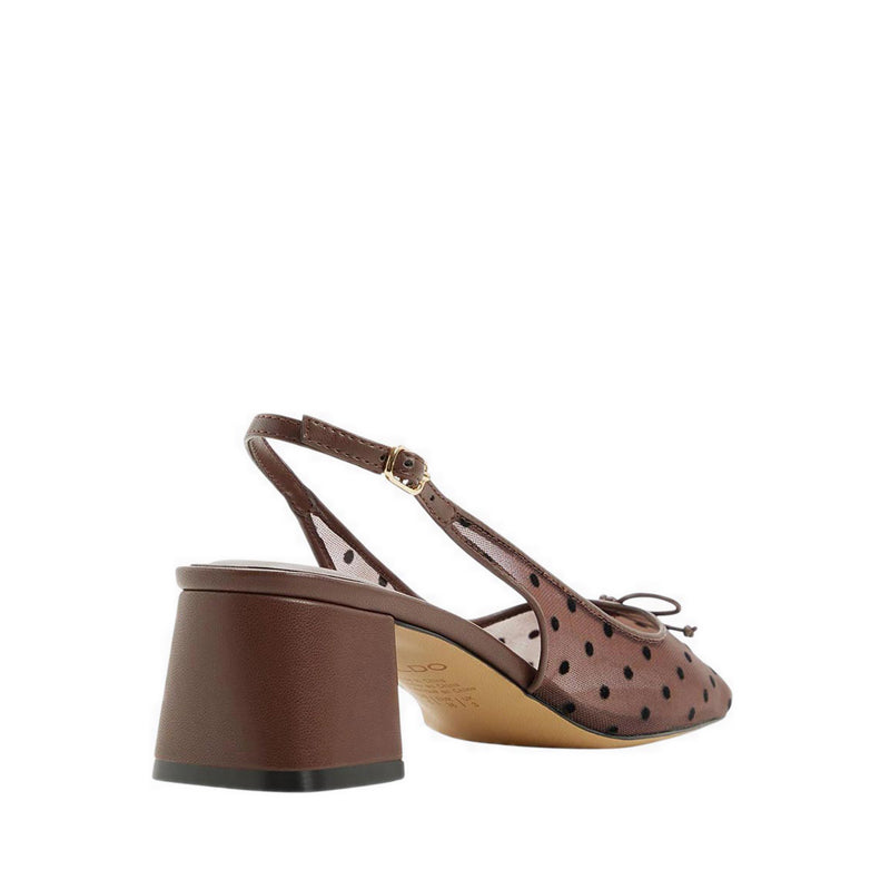 Lilyna Women's Heeled Shoes - Open Brown