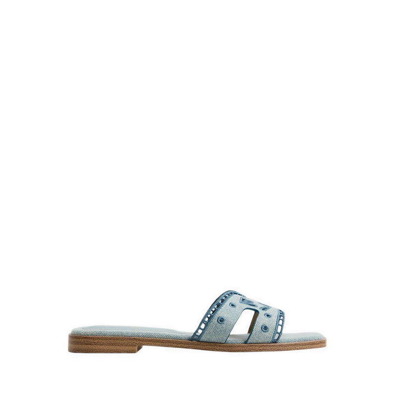 Itsandal Women's Flat Sandals - Denim