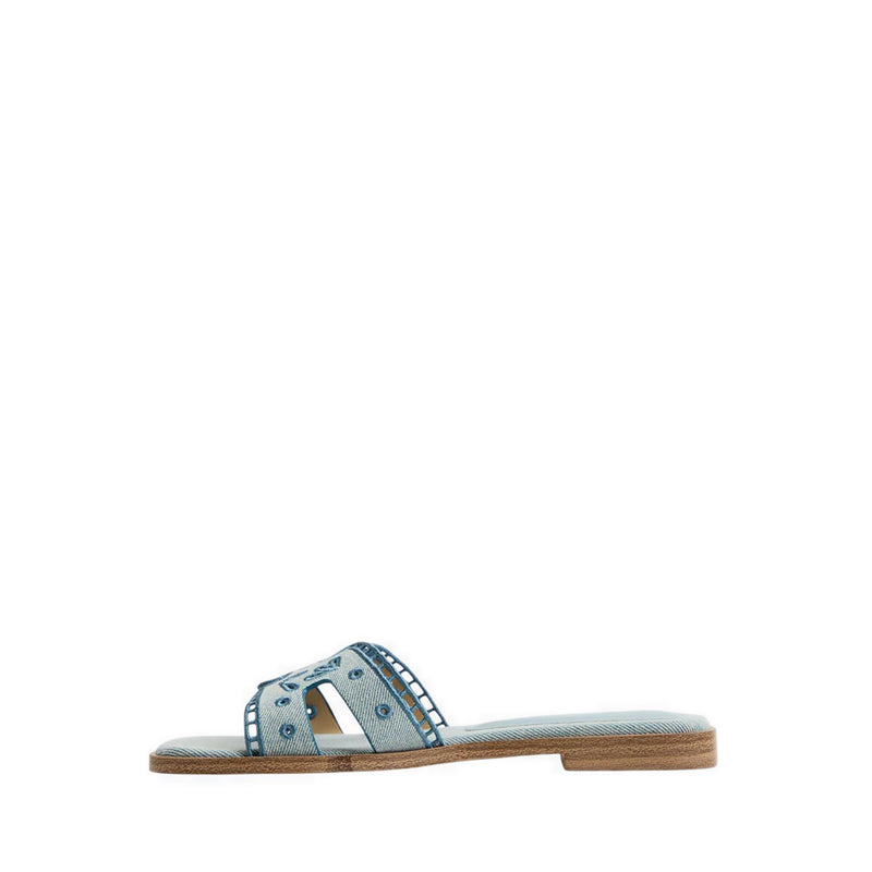 Itsandal Women's Flat Sandals - Denim
