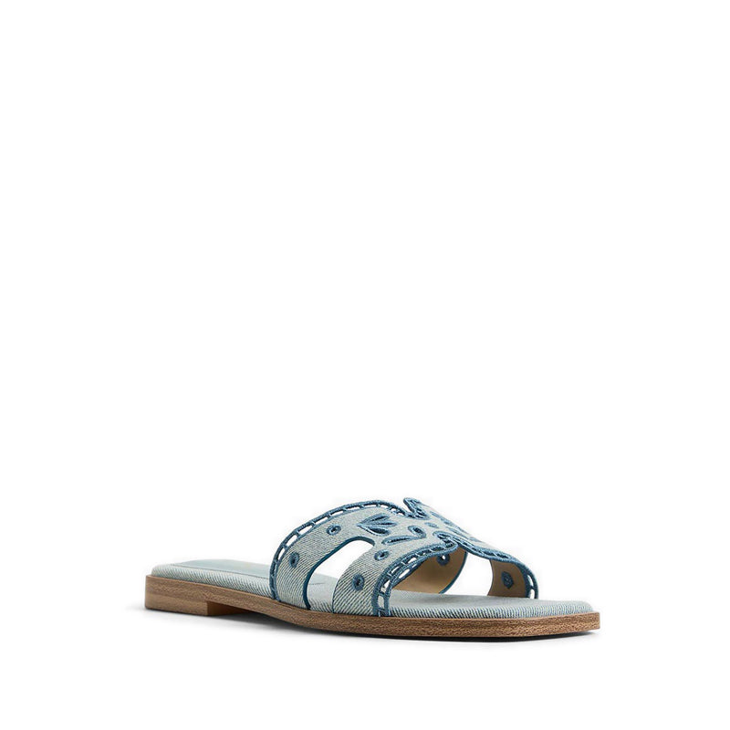 Itsandal Women's Flat Sandals - Denim
