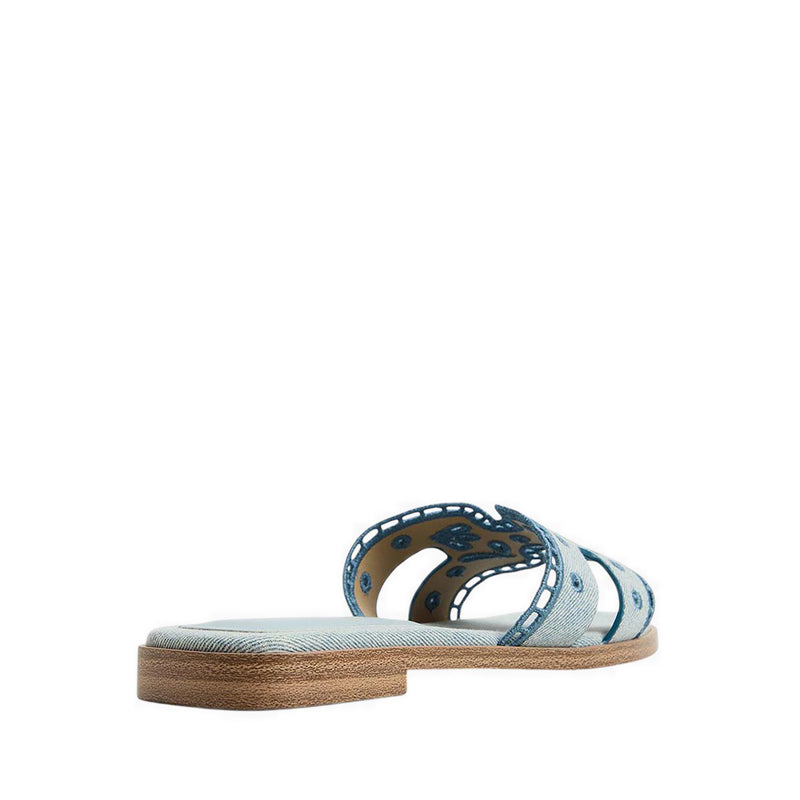 Itsandal Women's Flat Sandals - Denim