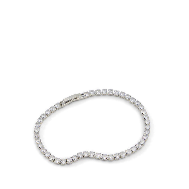 Postoli Women's Bracelets - Silver/Clear Multi
