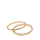 Dorothea Women's Bracelets Gold/Clear Multi