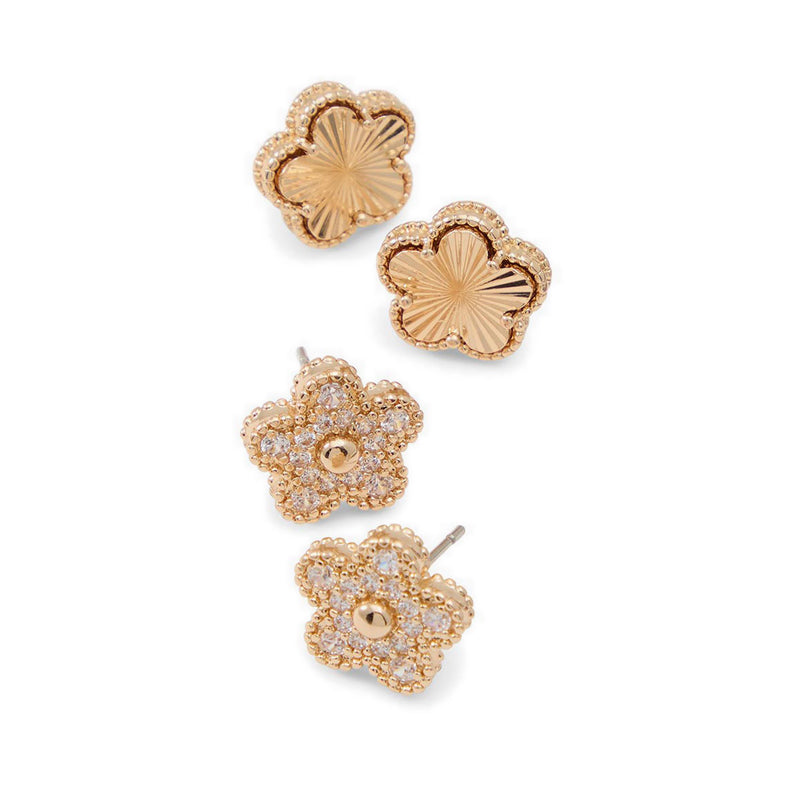 Eloisse Women's Earrings - Gold/Clear Multi