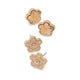 Eloisse Women's Earrings - Gold/Clear Multi