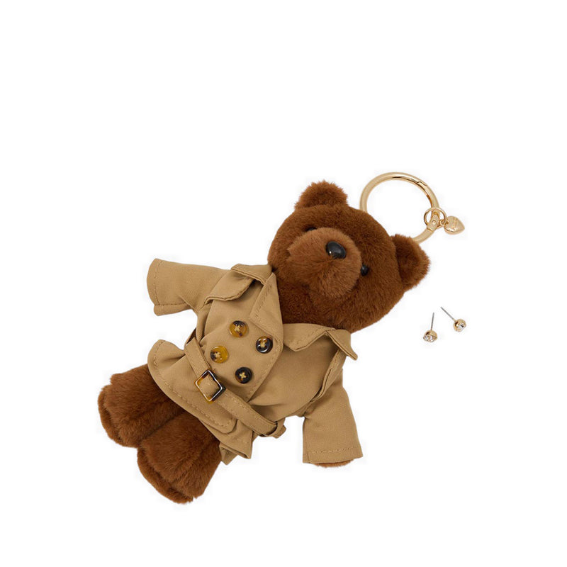 Trenchie Women's Bag Charm Brown