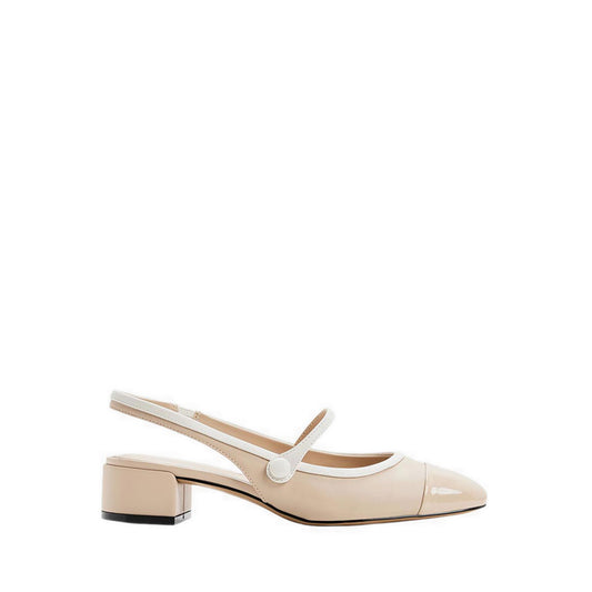 Aggie Women's Heels Beige