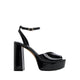 Monnae Women's Heeled Sandals - Black