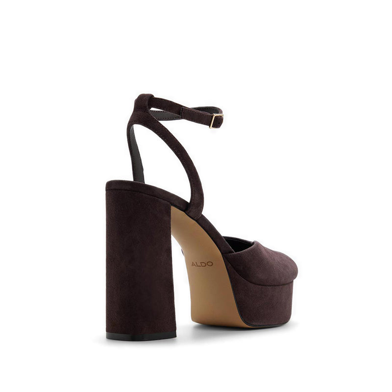 Monnae Women's Heels Dark Brown