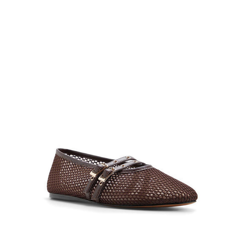 Ulelibaen Women's Ballerinas & Slip-Ons Dark Brown