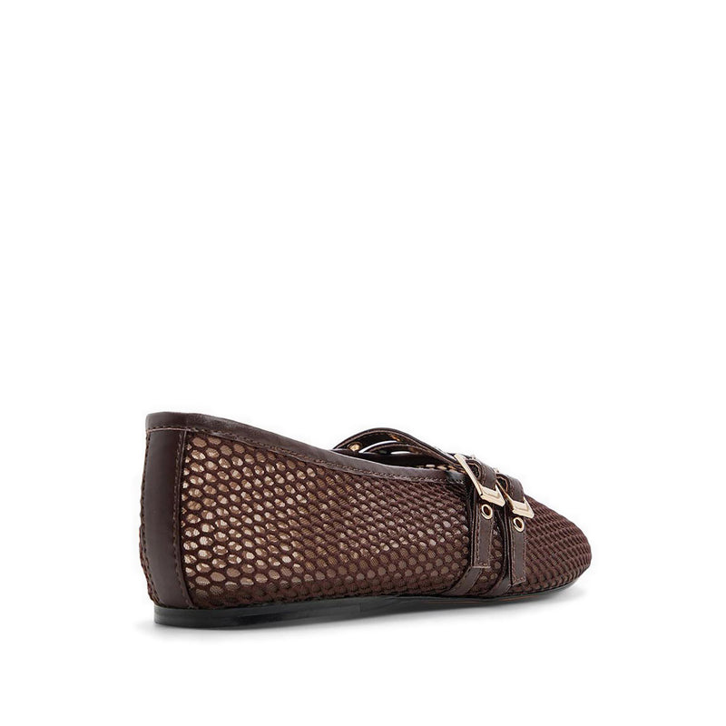 Ulelibaen Women's Ballerinas & Slip-Ons Dark Brown