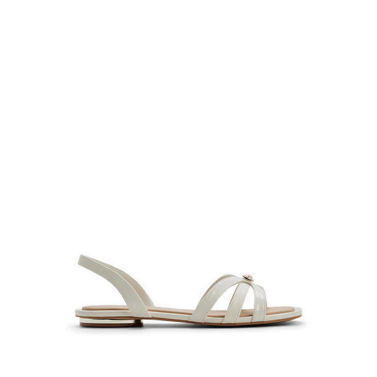 Peronii Women's Flat Sandals White/Bone
