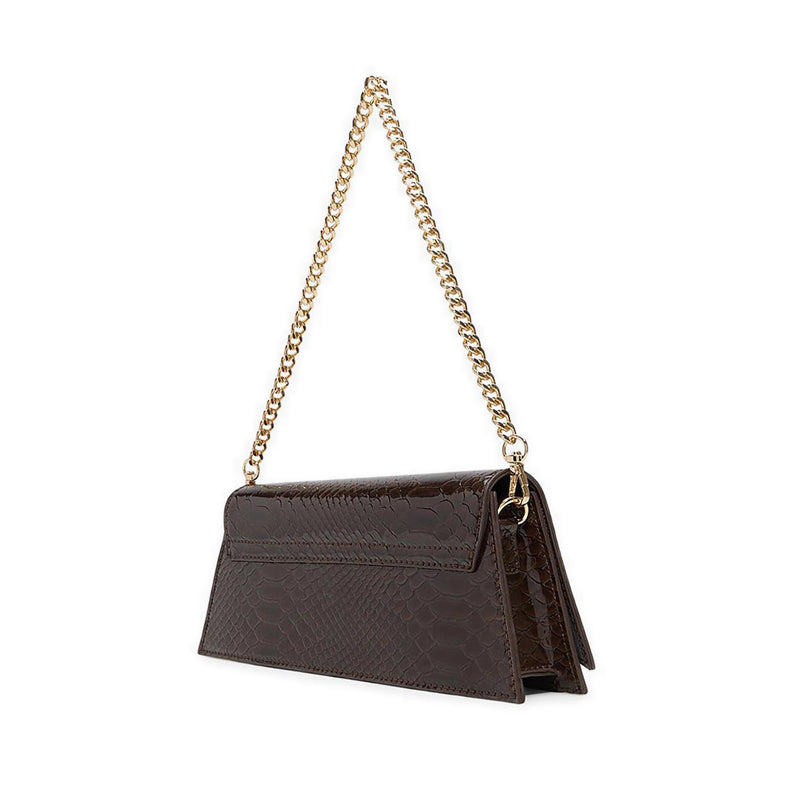 Mmychaela Women's Clutch - Dark Brown