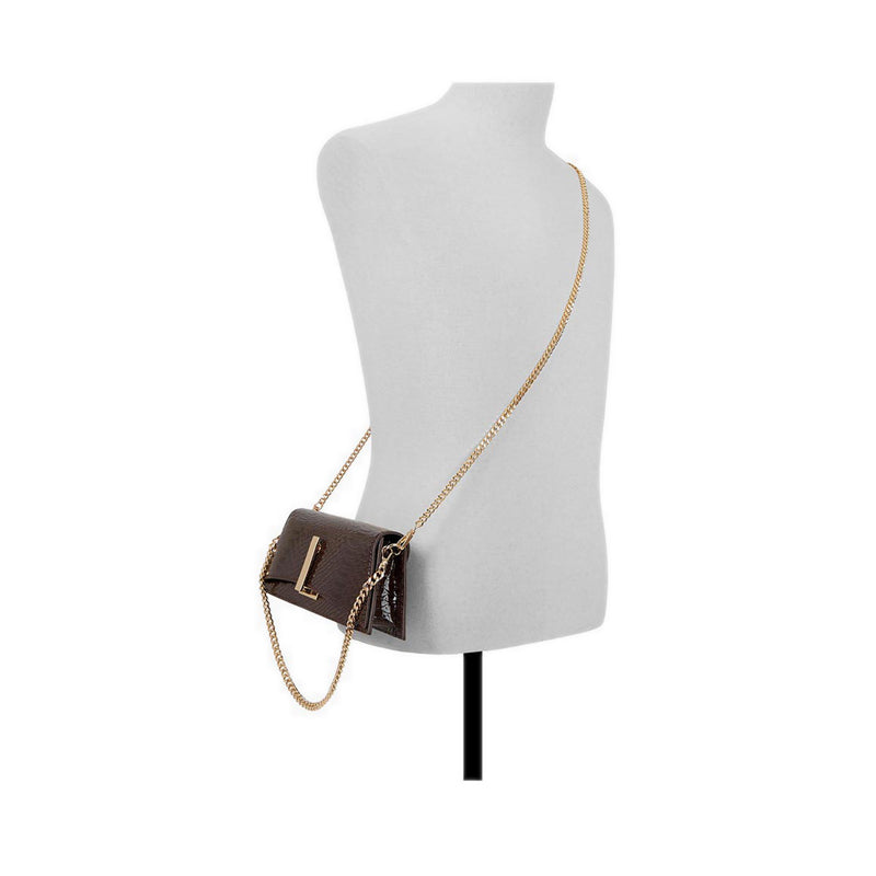 Mmychaela Women's Clutch - Dark Brown