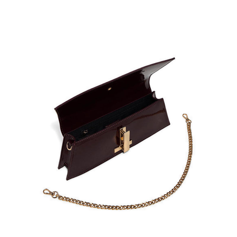 Mmychaela Women's Clutch - Burgundy
