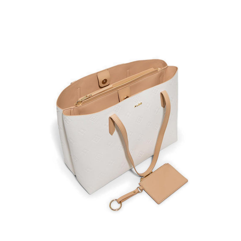 Ysabelle Women's Laptop Bag - White Combo