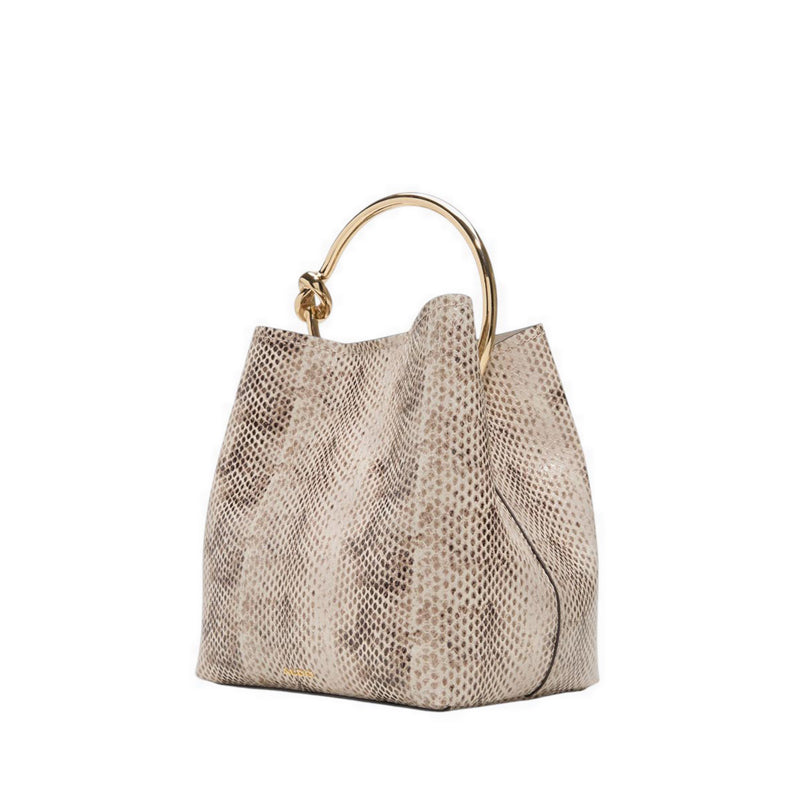 Bienka Women's Bucket Bag - Grey Print