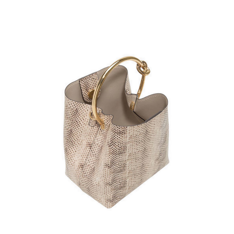 Bienka Women's Bucket Bag - Grey Print