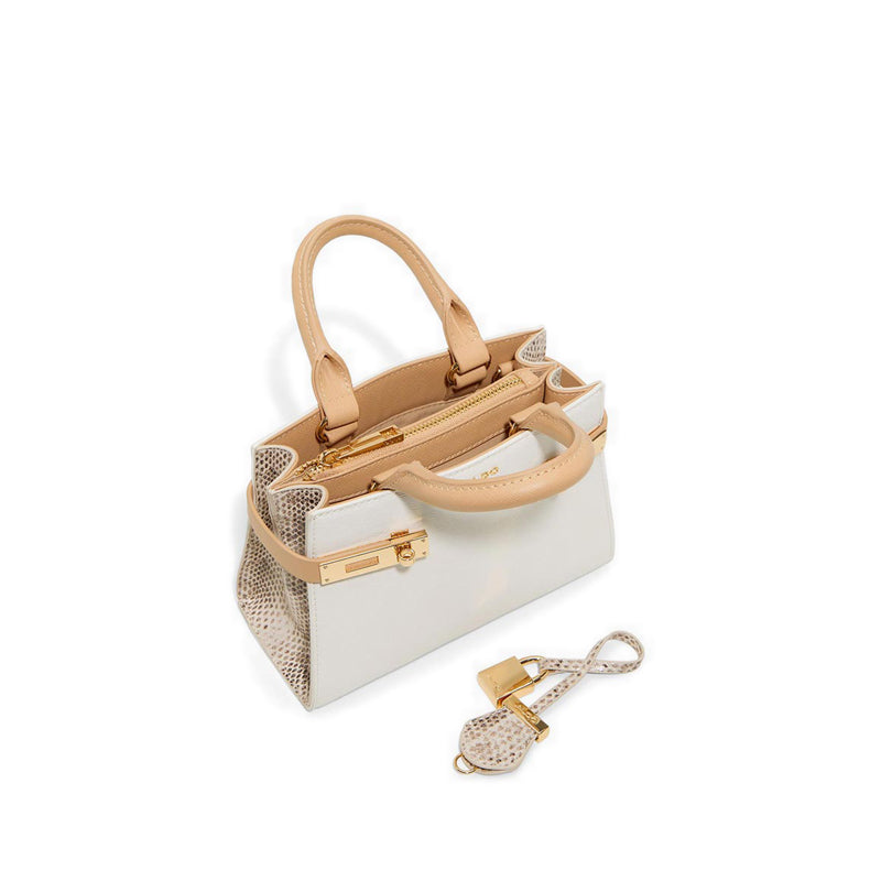 Lisbonne Women's Top Handle Bags Bone