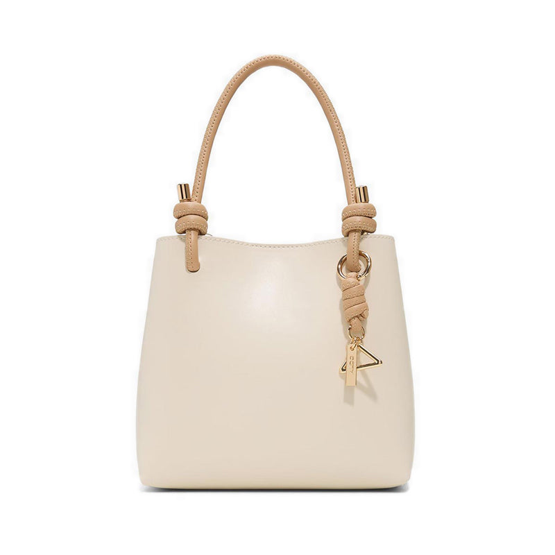 Evielily Women's Satchel - Tan Combo