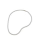 Miraollamini Women's Necklaces Silver/Clear Multi