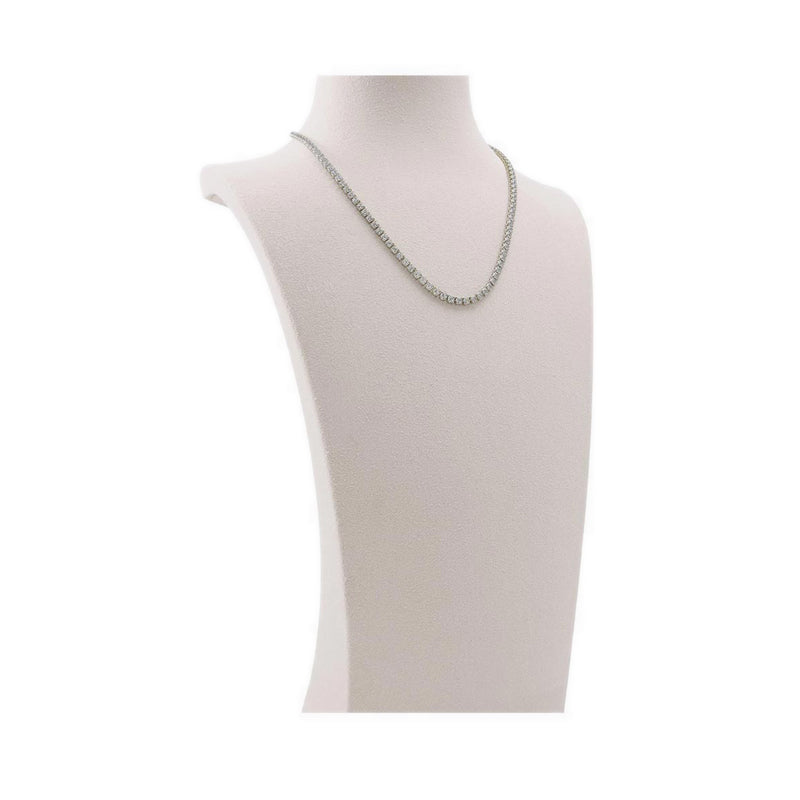 Miraollamini Women's Necklaces Silver/Clear Multi