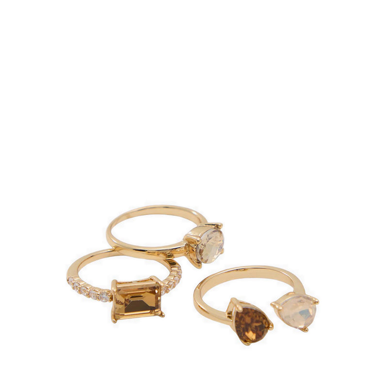 Pimediax Women's Rings Light Brown