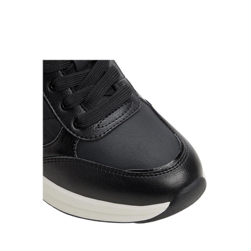 Cambay Women's Wedge Sneakers - Black