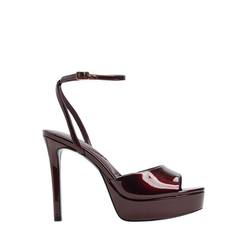 Aydah Women's Heeled Sandals Dark Brown
